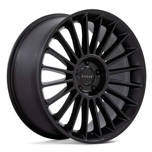 ST003 22X9.5 5X112 M-BLK 20MM