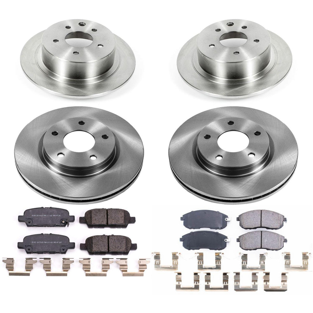 Power Stop 2019 Nissan Sentra Front & Rear Autospecialty Brake Kit