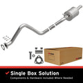 BRE EXHAUST muffler installed view