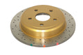 DBA 04-08 Infiniti QX56 / 04-05 Armada / 04-3/04 Titan Rear Drilled & Slotted 4000 Series Rotor