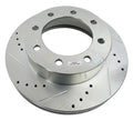 Power Stop 10-12 Ford F-450 Super Duty Front Left Evolution Drilled & Slotted Rotor