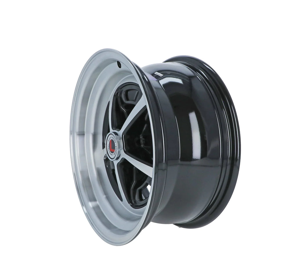 LEGENDARY WHEELS MAGNUM 500 15x7 5x114.3/5x4.5 +7MM OS GLOSS BLACK/MACHINED