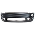 FRONT BUMPER COVER; FROM 2/02; MATTEBLACK; ECLIPSE 0205