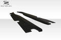 2014-2019 Chevrolet Corvette C7 Duraflex Thunderbolt Side Splitters - 2 Piece