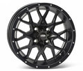 ITP Hurricane 16X7 / 4x110 BP / 5+2 Offset Matte Black Wheel