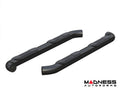 21C BRONCO SPORT ALL 3 ROUND BLACK STEEL SIDE BARS