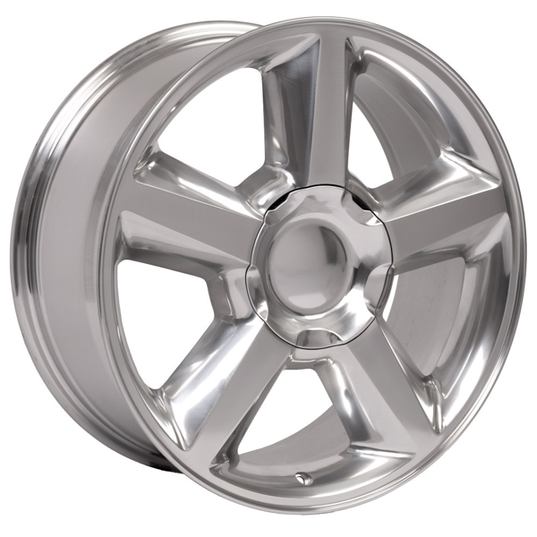 20 IN REPLICA WHEEL CV83 FITS CHEVROLET TAHOE RIM 20X8.5 SILVER WHEEL