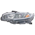 HD CIVIC 4D 1921/COUPLE 1921 HEADLIGHT ASSY (HALOGEN)