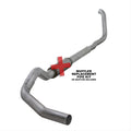 Diamond Eye KIT CLAMP 5 TURBO-BACK SINGLE; ALUMINIZED: 1999.5-2003.5 FORD 7.3L F250 F350 K5323A-5