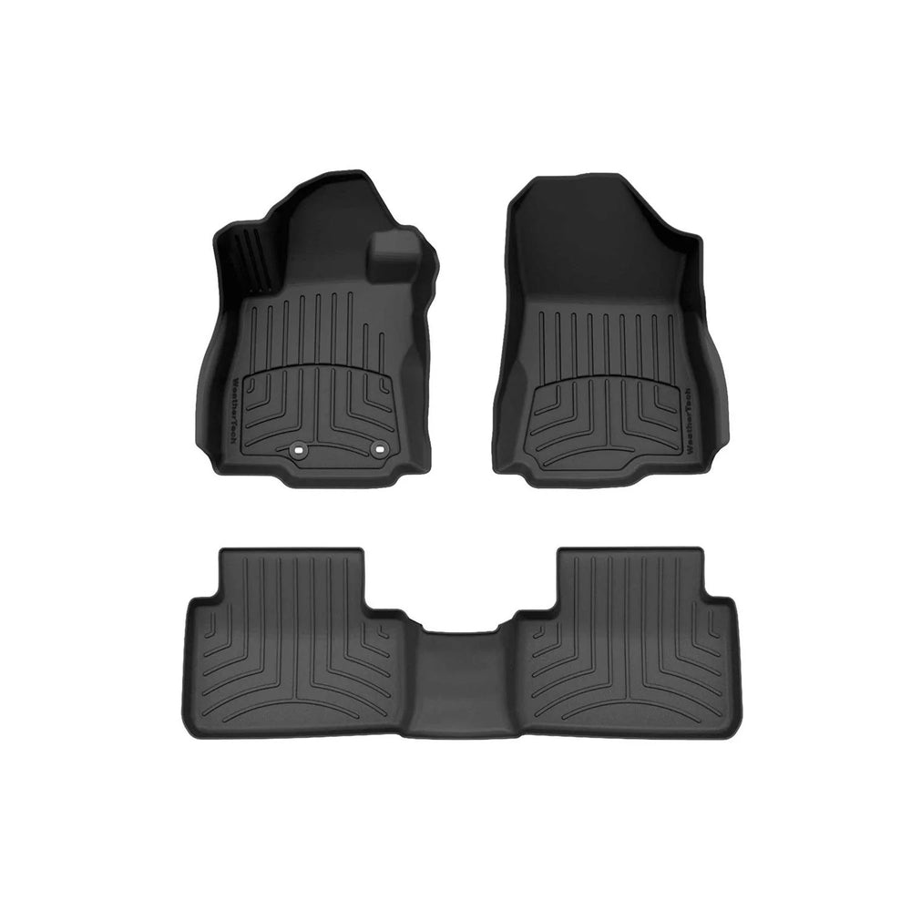 WeatherTech Black Front Rear FloorLiner HP Fits 2025 Forester 441882-1-2IM