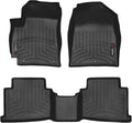 WeatherTech Black Front Rear FloorLiner HP Fits -21-26 Seltos 441592-1-2IM
