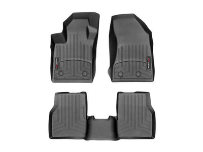 WeatherTech Black Front Rear FloorLiner HP Fits -20-26 Compass 441205-1-2IM