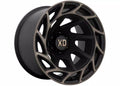 XD860 17X9 5X5.0 S-BLK BRZTCC 00MM