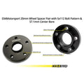 Wheel Spacer Set, 15mm-20mm, 5