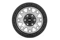 Rough Country Rough Country 82 Series Wheel One-Piece Machined Semi Gloss Black 17x9 6x5.5 -12mm 82170912M