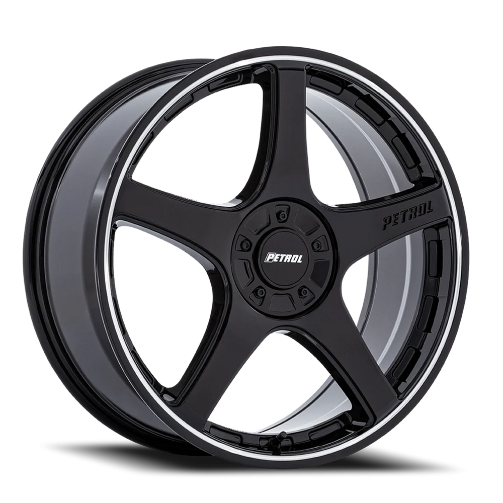 PE003 18X8 5X112/120 G-BLK MCH-LP 3