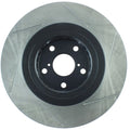 Stoptech auto part installed view