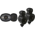 KSMT250 Dual Pod Component System w/ 2.5 ( 64mm) mids and 1 (25mm) tweeters 4 ohm RoHS Compliant