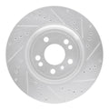 R1 12-18 Mercedes-Benz Ml350 Front Right Drilled & Slotted Geoperformance Rotor
