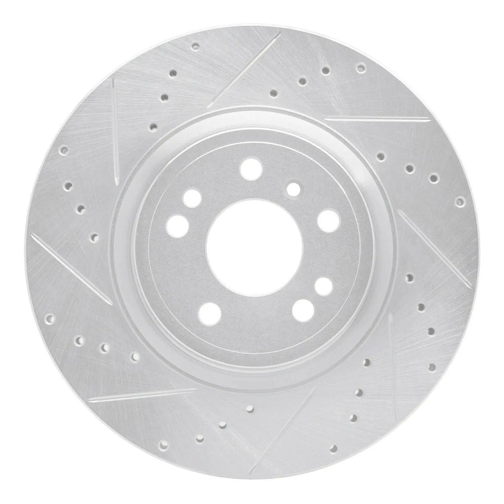 R1 12-18 Mercedes-Benz Gle350 Front Left Drilled & Slotted Geoperformance Rotor