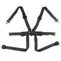 Harness 6pt Black Cam L 2in Shoulder FIA