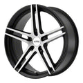 KMC Wheels black auto part