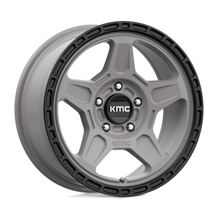 KMC Wheels black auto part