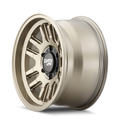 DIRTY LIFE CANYON 9310 SATIN GOLD 17X9 6-139.7 0MM 106MM