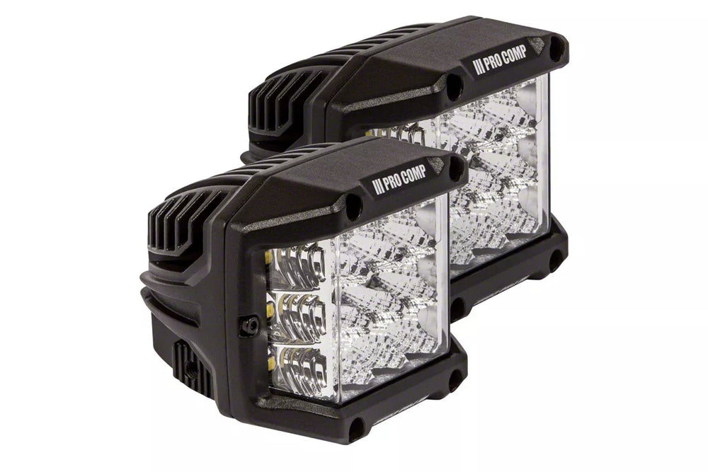 75W WIDE ANGLE COMBO BEAM LED PODS WHITE