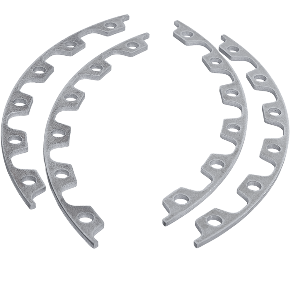 ~(32 lbs. 23X23X11)~ KM706 20X8.5 5X112 BRUSHED SLV 25MM