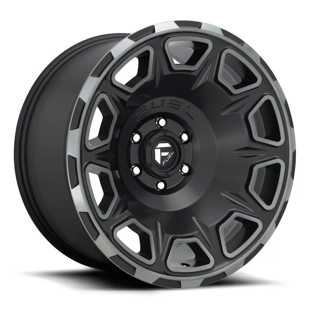 ~(44 lbs. 20X20X12)~ VENGEANCE 17x9 6x135.00 MATTE BLACK DOUBLE DARK TINT (-12 mm)