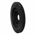R1 13-20 Lexus Gs450H Left Front Drilled & Slotted Black Brake Rotor