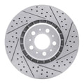 R1 03-09 Volvo Xc90 Front Right Drilled & Slotted Geoperformance Rotor