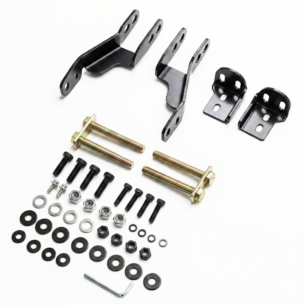1522 COLORADO/CANYON FRONT BUMPER GUARD TXT BLACK LIGHT MOUNT BULL BAR