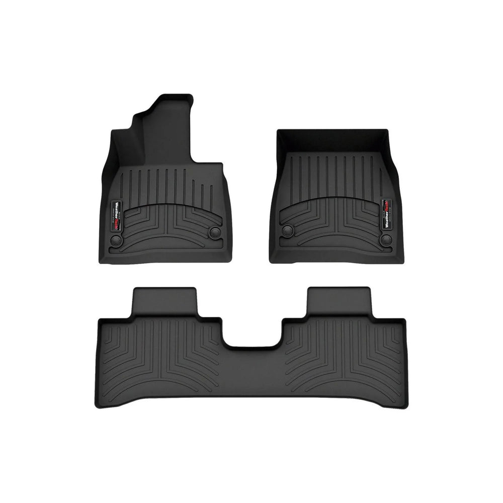 WeatherTech Black Front and Rear Floorliners Fits -23-24 EQE SUV 441773-1-4
