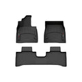 WeatherTech Black Front and Rear Floorliners Fits -23-24 EQE SUV 441773-1-4