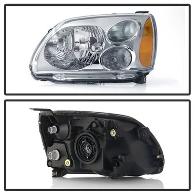 SPYDER chrome headlights