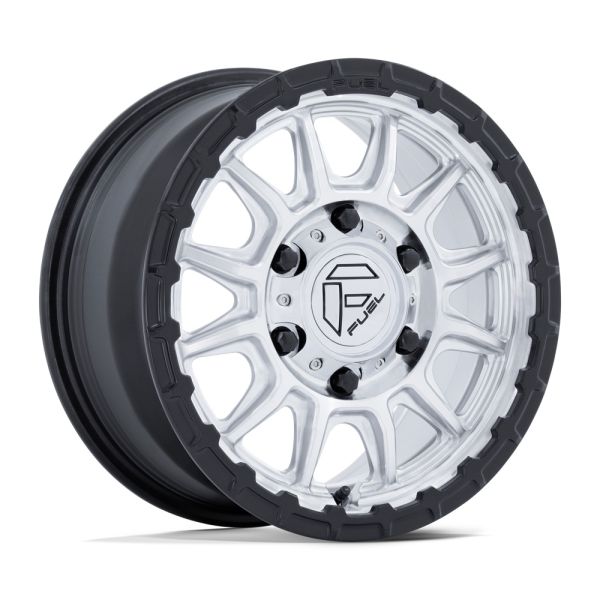 Wheel Pros PISTON UTV 15X7 6X5.5 100 38 H-SLV MBLP FV866SB15706U38