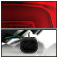 Spyder 13-14 Dodge Ram 1500 LED Tail Lights - Red Clear ALT-YD-DRAM13V2-LED-RC