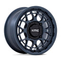 KMC Wheels blue auto part
