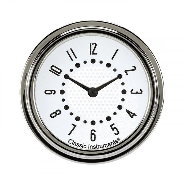 BELERA III 2 5/8IN CLOCK WHITE