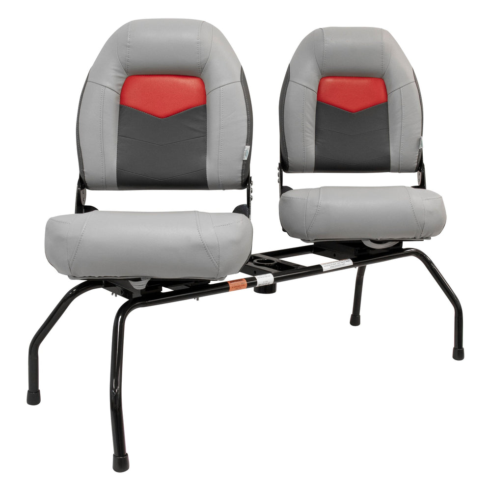 WISE 8WD1280-SQR DOUBLE SEAT STAND