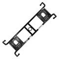 WISE 8WD1280-SQR DOUBLE SEAT STAND