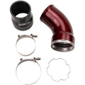 Wehrli Intercooler Outlet Elbow Kit for 06-10 Duramax LBZ LMM Flat Black Flat Black 100466-FB