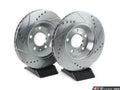 Power Stop 04-09 Audi S4 Rear Evolution Drilled & Slotted Rotors - Pair
