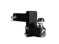 BALL MNT, 2.5" RCVR, 4" DRP/RS, 12K