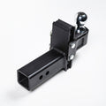 BALL MNT, 2.5" RCVR, 4" DRP/RS, 12K