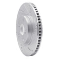 R1 06-12 Ford Ranger (Mexico) Front Right Drilled & Slotted Silver Brake Rotor