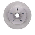R1 97-00 Ford Expedition Front Left Slotted Black Brake Rotor