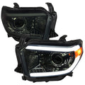 SPEC D TUNING headlights close-up